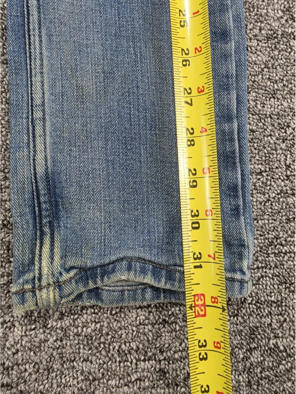 Levi's 511 Slim Fit Light Wash Blue Stretch Denim Jeans 5-Pocket Reg 10
